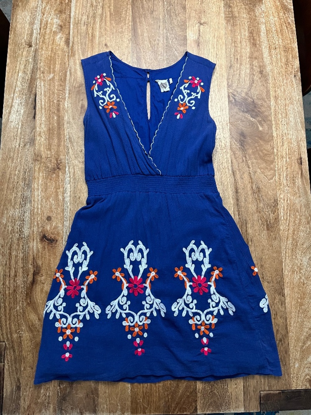 Anthropologie Embroidered Swim Cover up